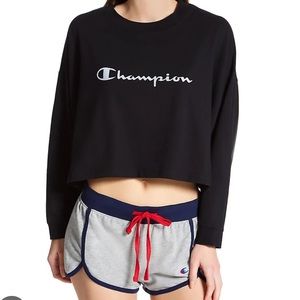 Champion sleep cropped tee